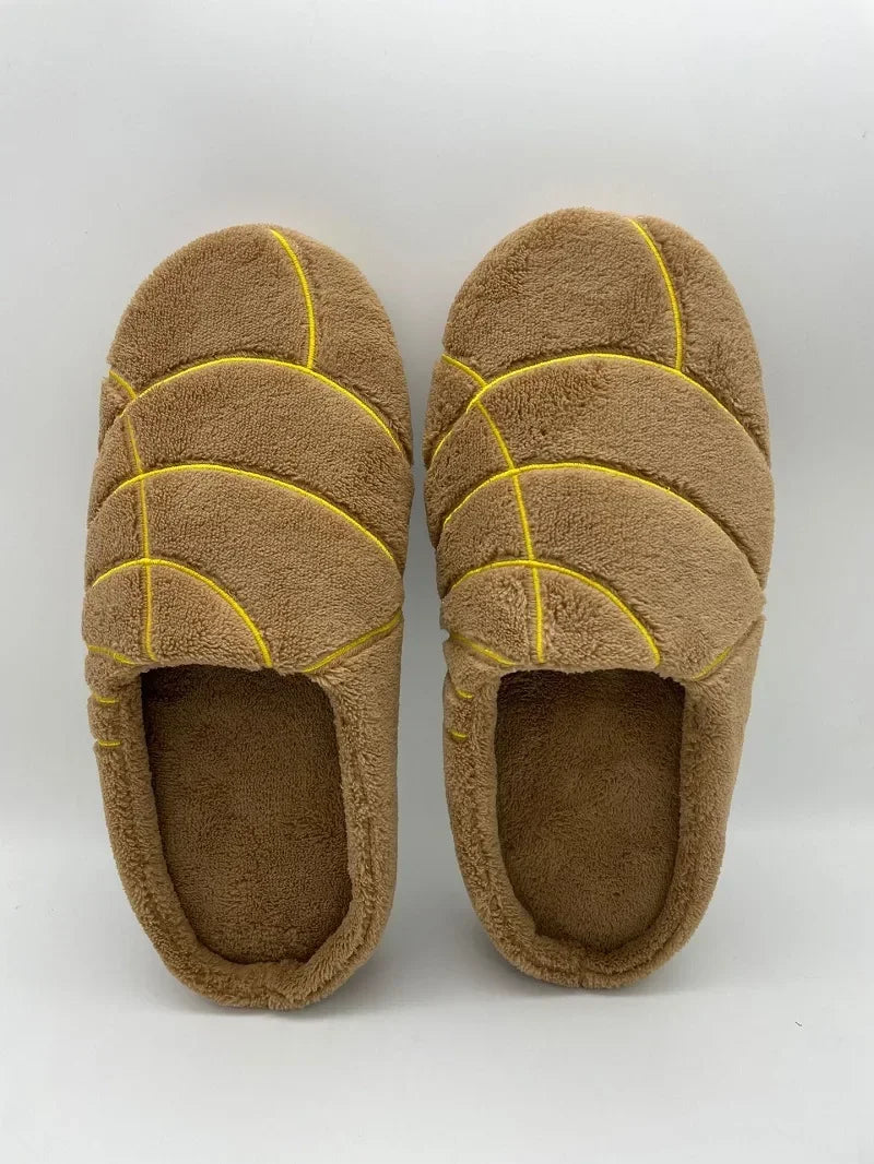 Concha-nclas™  Soft, Warm, and Cozy Concha Bread Wrapped Around Your Feet as Slippers!